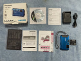 Panasonic LUMIX DC Vario DMC-TS30 Digital Camera Point and Shoot - 16.1MP - BLUE