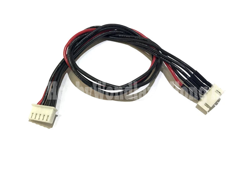5P JST-XH 14.8v 4s LiPO balance charger extension adapter silicone wire 30cm x 5
