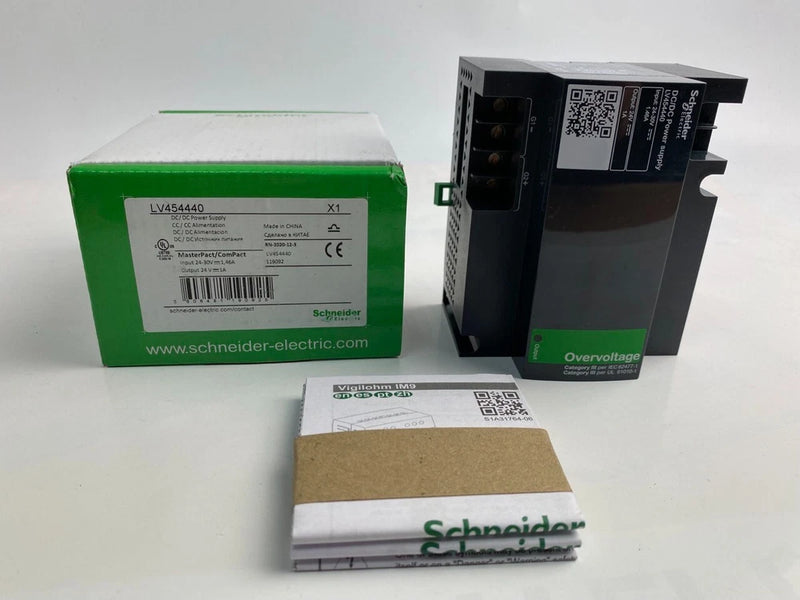 external power supply module LV454440, input voltage 24V DC to 30V DC, out 24V