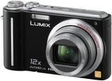 Panasonic Lumix TZ7 Digital Camera Black DMC-TZ7 From Japan