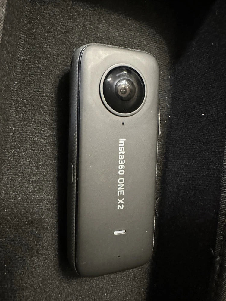 Insta360 One X2 Pocket Action Camera Black 5.7K 360 Degree Voice Control