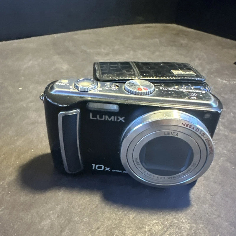 Panasonic Lumix DMC-TZ5 Digital Camera Leica 10x Zoom Untested #M18
