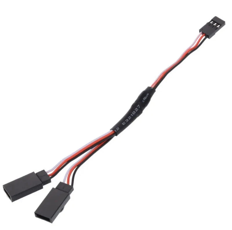 Two Into One Y line Y lead futaba servo 15cm extension cable HSP 02071 Rc Car