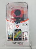 Vupoint Share Q 1080P Full HD Waterproof Action Camera for ANDROID USB-C Red NEW