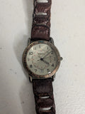 UNISEX FOSSIL QUARTZ WRISTWATCH DAY MODEL EC8716 Nice But Needs New Battery Battery