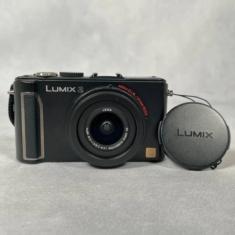 Panasonic LUMIX DMC-LX3 Black Digital Camera Used Japan