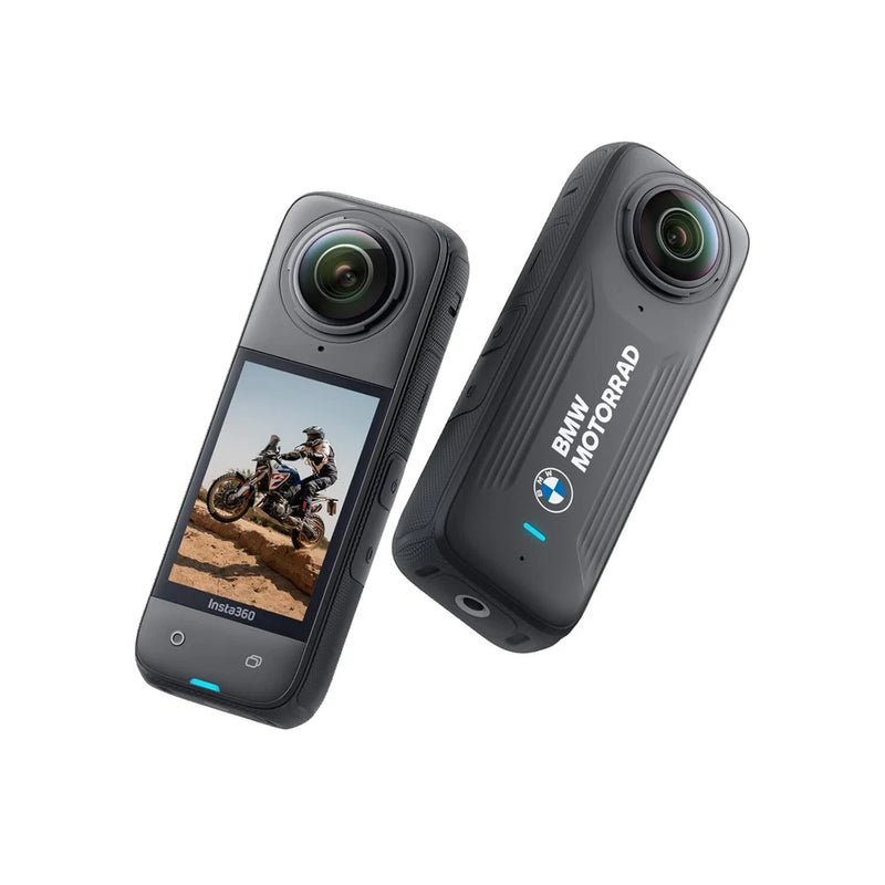 insta360 X4 Motorrad BMW Limited Edition-8K Waterproof 360 Action Camera, 4