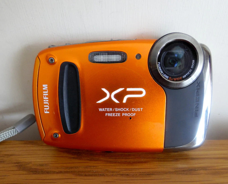 Fujifilm Finepix XP50 Camera, Orange, For Spares Or Repair
