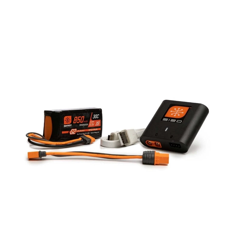 Spektrum Smart G2 Powerstage Air Bundle 3S 850mAh LiPo Battery S120 Battery