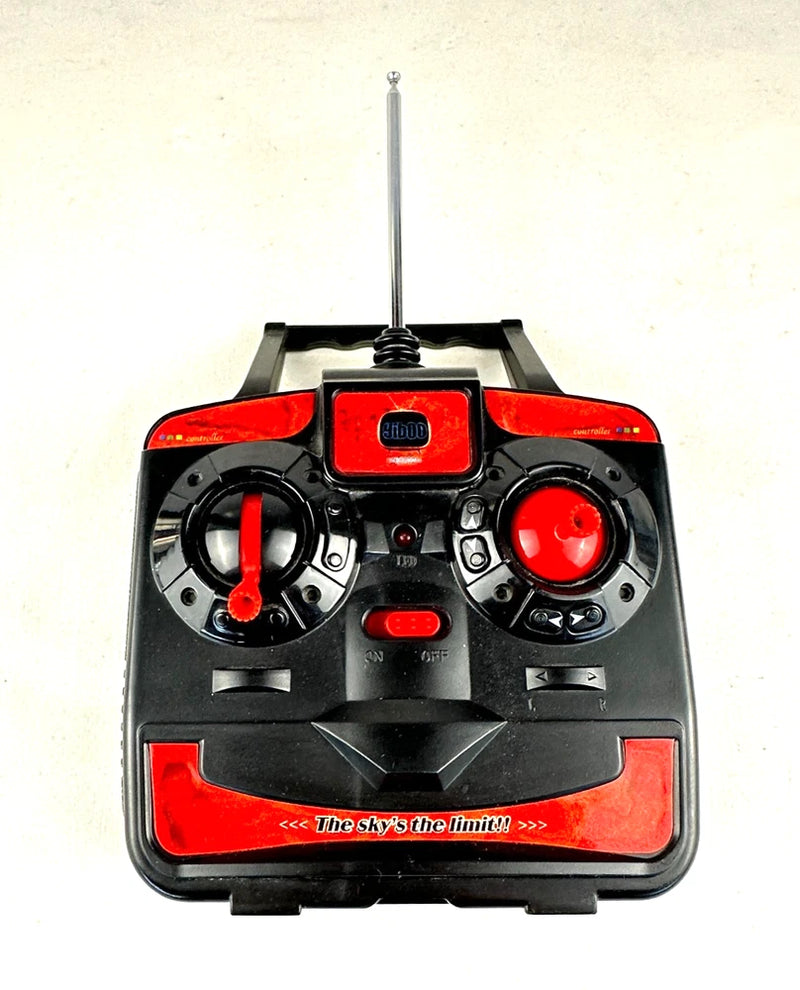 Kaiser Baas drone remote controller with antenna, red and black buttons