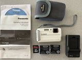 Panasonic Lumix DMC-TS25 16.1MP Digital Camera W/ 2 Battery, Charger, 16Gb Card