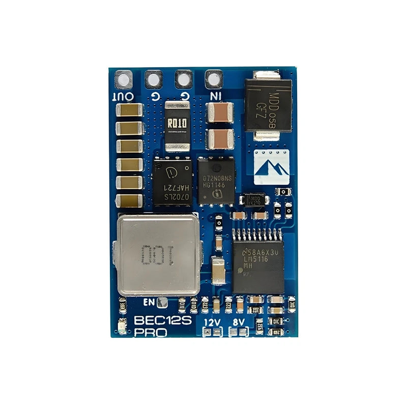 Matek BEC12S-PRO Voltage Regulator BEC Module for RC FPV Drone 5.2V 8V 12V