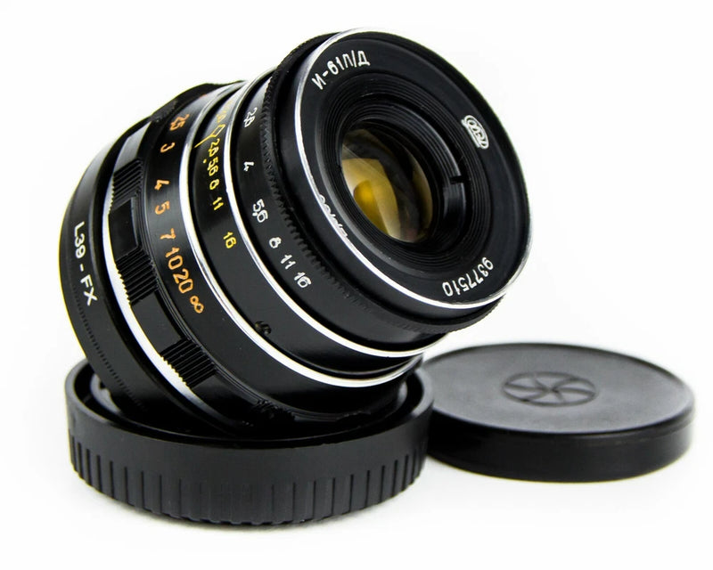 Vintage Industar-61 L/D 55mm f/2.8 Soviet Rangefinder Lens M39 Fujifilm FX