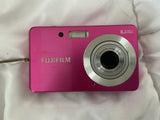 Fujifilm FinePix J12 8.2 Mega Pixels Digital Camera Pink - UNTESTED READ