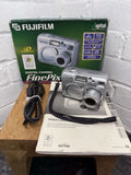Fujifilm Finepix a210 Digital Camera 3.2MP Silver - BOXED - Tested