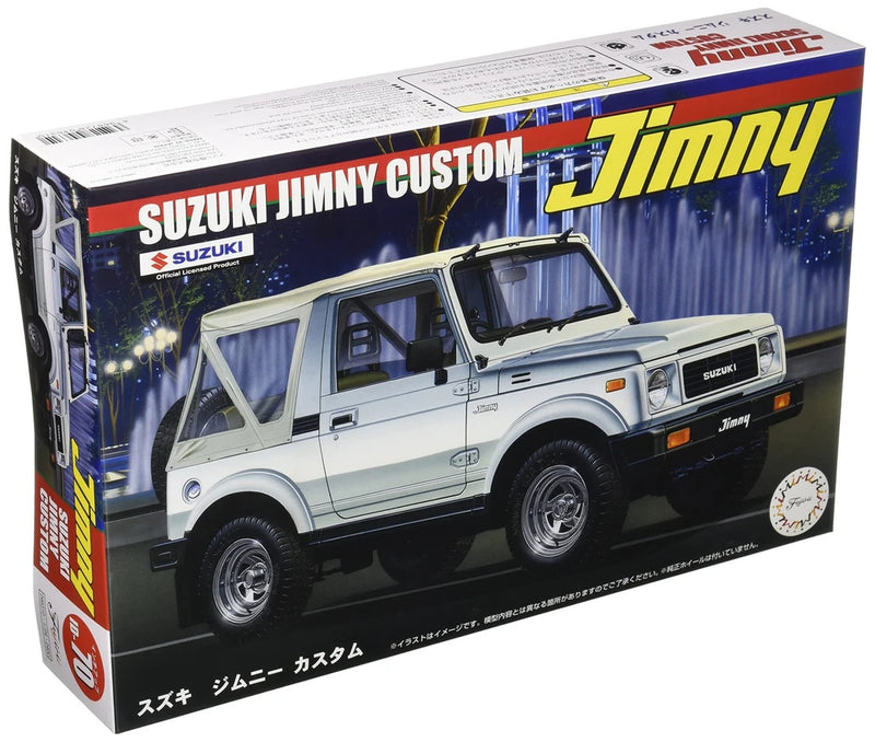 Fujimi 1/24 ID70 Suzuki Jimny 1300 Custom 86 Scale Plastic Model Kit Car JP