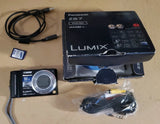 Panasonic Lumix DMC-ZS7 12.1MP Digital Camera Black With Battery Charger 2gb Sd