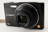 SALE¡¾N MINT¡¿Panasonic Lumix DMC-SZ8 BLACK 16MP Digital Camera From JAPAN