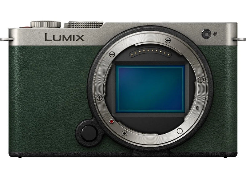 Panasonic LUMIX S9 Body Only Dark Silver x Dark Olive Leather