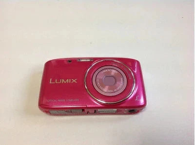 Panasonic Lumix S2 Digital Camera Pink 4x Optical Zoom Used From Japan