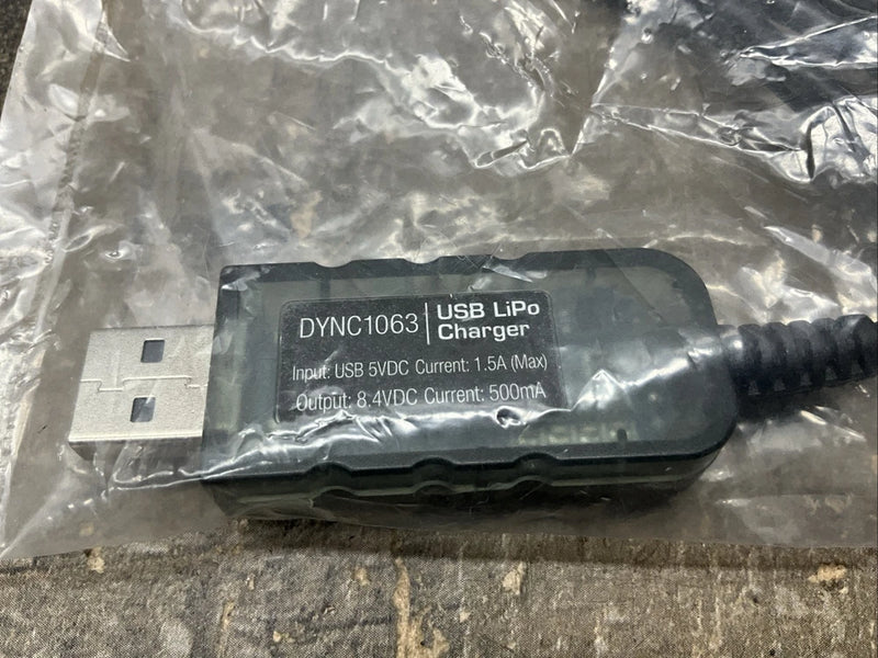 DYNAMITE DYNC1063 USB 2S LIPO CHARGER 8.4V 500MA RC CRAWLER SCX24 AXIAL LOSI Battery