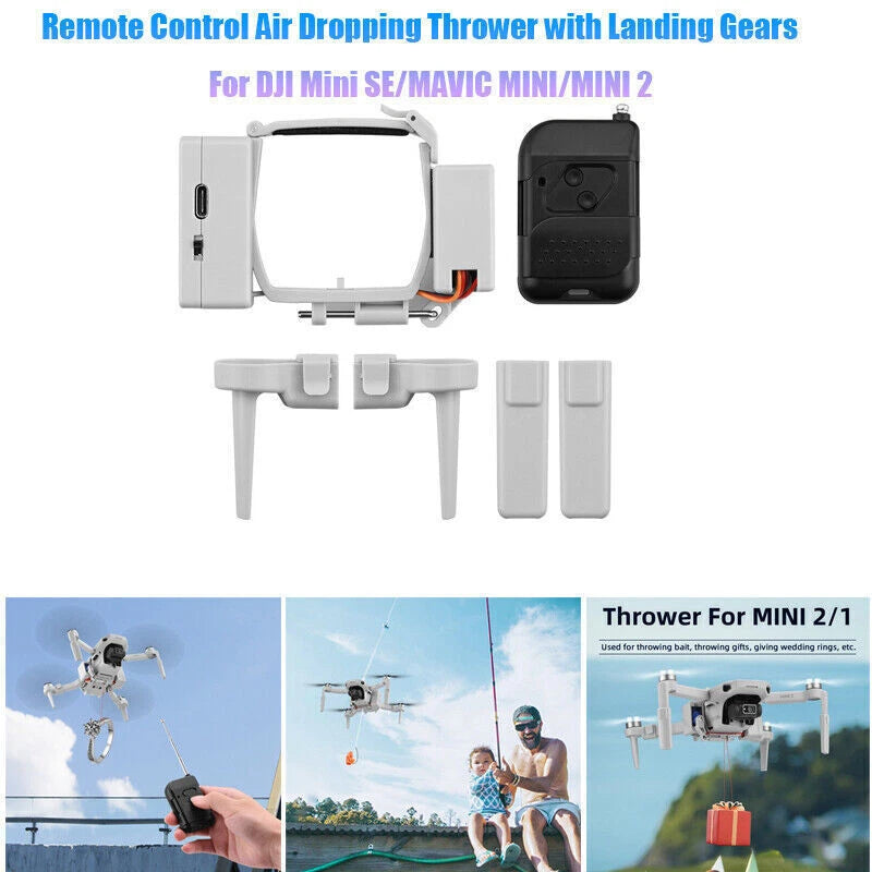 Gift Delivery Dispenser Air Dropper Payload Thrower For DJI Mini SE/MAVIC MINI/2