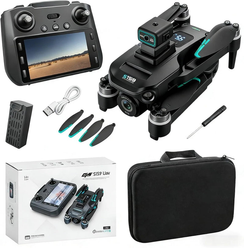 S159 Max Drone 8K 5G GPS Professional HD Aerial Photography Dual Camera Obstacle