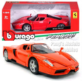 2002 Ferrari Enzo Type F140 1/24 Scale Diecast Model - Bburago - RED w/ BOX