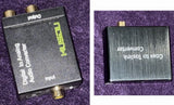 Digital Analog Converter Coax to Toslink Input Output Converter Adapter W/wear