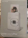 Fujifilm Instax Mini LiPlay Hybrid Instant Camera - Misty White