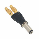 DC Power 5.5X2.1mm Male Barrel To 4mm Banana Bullet Plug No Wires Adapter RC FPV