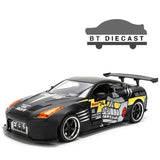 JADA GODZILLA 2009 NISSAN GT-R R35 BEN SOPRA 1/24 DIECAST MODEL CAR 36707 BLACK
