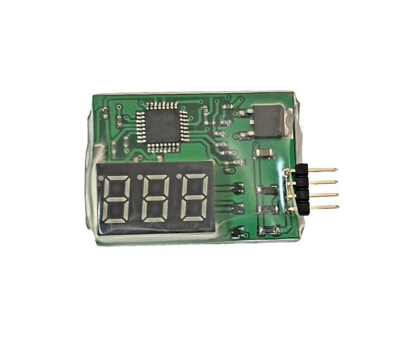 Digital Lipo Battery Voltage Tester Displayer with LED Screen