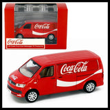 TINY Coca-Cola Volkswagen VW T6 Transporter 1/64 CITY NEW