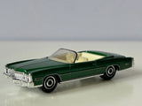 1975 Cadillac Eldorado American Car Model Toy Green Diecast 1:64 Scale Matchbox