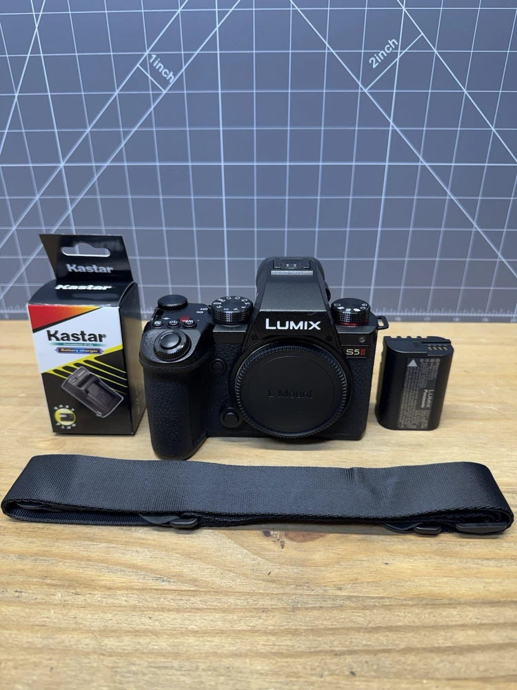 Panasonic LUMIX S5II 24.2MP Mirrorless Digital Camera (Body Only) Shutter: 1,933