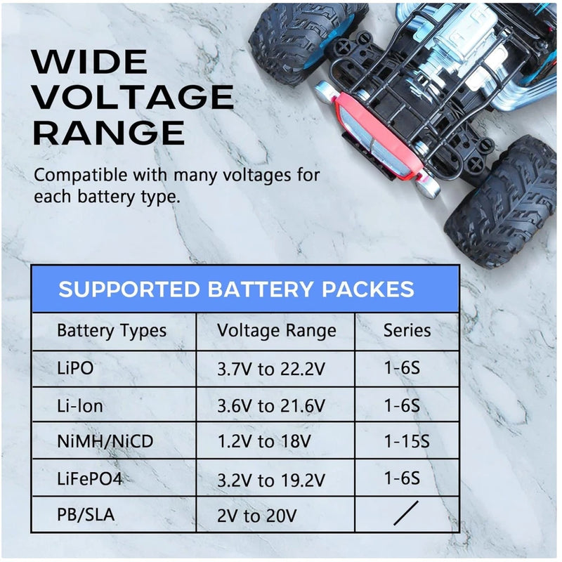Multi-Function RC Battery Charger for Various Models Battery