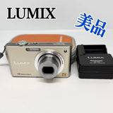 Panasonic LUMIX DMC FX40 Digital Camera Gold Compact Leica Lens Ready to Use