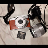 Panasonic LUMIX DC-GF9 Mirrorless Camera Orange Lens Kit
