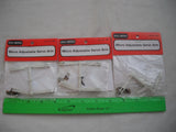 Lot of 3 Du-Bro 989 Micro Adjustable Servo Arm, RC R/C Plane Airplane Boat Car