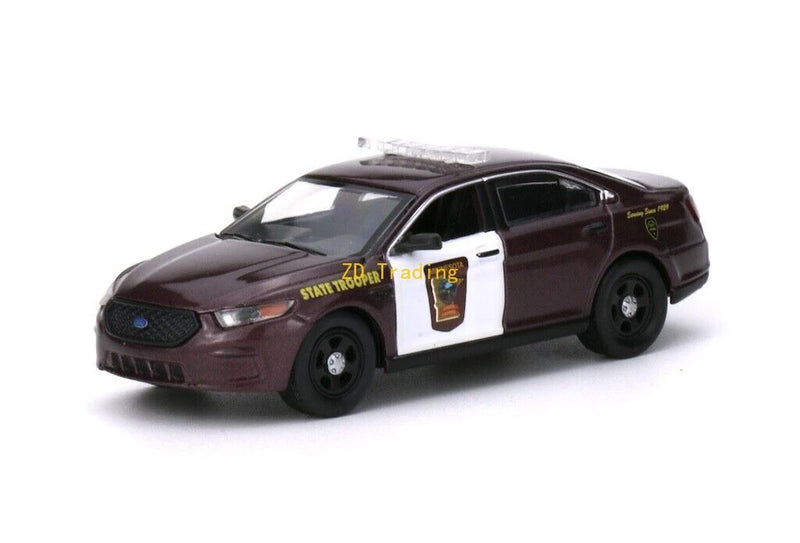 ZD 1:64 596 Taurus Minnesota Patrol Police Interceptor Model Diecast Metal Car