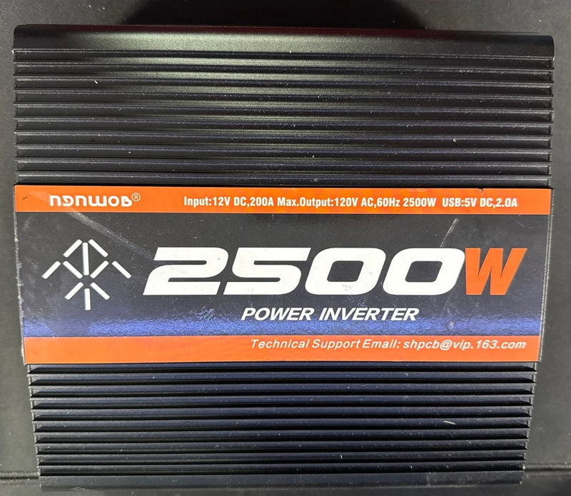2500 watt power inverter for car truck RV vehicle 12v to 110v car power inverter