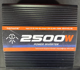 2500 watt power inverter for car truck RV vehicle 12v to 110v car power inverter