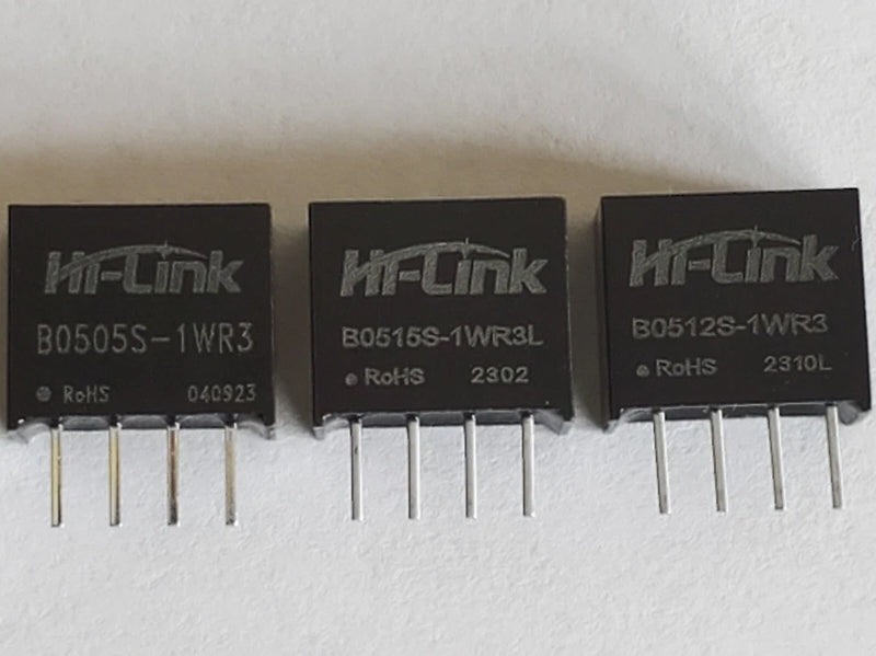 2pcs HI-LINK Isolation Power Module B0505S B0512 B0515 1W