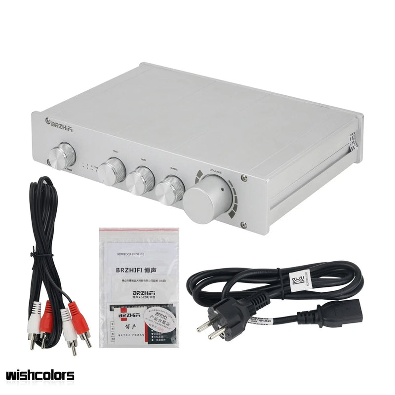 BRZHIFI-L1 Class A Preamp Tuner Preamplifier DAC Decoder For 3 CH Wired Input IF