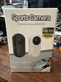 Action Sports Camera 1080p Night Vision, Loop Recording,Black