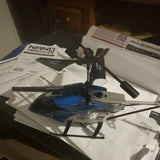 Nano Hercules T715 RC Helicopter Electric Ready to Go Blue Toy Grade