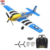 US 2.4G 4CH P51 Fighter RC Airplane Fixed Wing 6-Axis Gyro Aerobatic Glider Toy