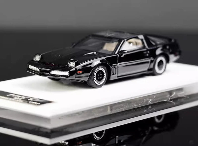 TNT 1:64 Black KITT Firebird Racing Sports Muscle Model Diecast Resin Car