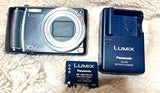 Panasonic LUMIX DMC-TZ5 Digital Camera 9.1MP Black Tested Working From Japan